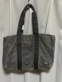 希少　PORTER PAINT ブラックデニムトート　中田英寿モデル