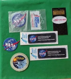 NASAのワッペン　6枚セット