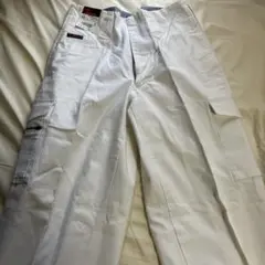 ホワイト カーゴパンツ サイズ82