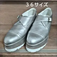 美品 DAISY LIN デイジーリン エナメルローファー 厚底 ブラック 36 DAISY LIN】【日本製】デイジーリン『モンクストラップ 厚底