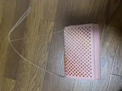 ルブタン 可愛いピンク ショルダーバッグ 財布