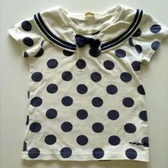 セーラー襟 Tシャツ 100cm