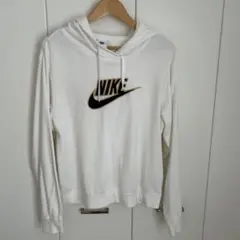 NIKE 裏起毛　パーカー　白　Mサイズ