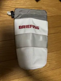 BRIEFING ボトルカバー　ホワイト/グレー
