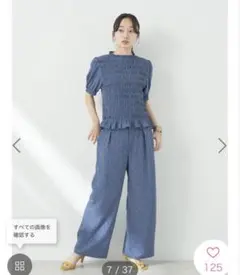 earth music&ecology 花柄セットアップ