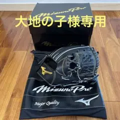 ミズノプロMM型硬式限定モデル 宮本慎也氏と内野手グラブを共同開発。