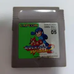 CAPCOM ROCKMAN WORLD 2 ゲームボーイ　ロックマンワールド２