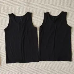 エアリズムコットンブレンド　タンクトップ　120 2枚