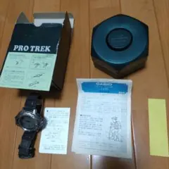 CASIO PRO TREK ブラック メンズ 時計 プロトレック