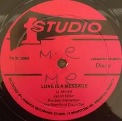 レア盤!!!LOVE IS THE MESSAGE / JACOB MILLER