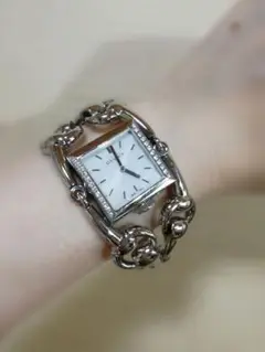 箱なし☆GUCCI シニョーリア ダイヤベゼル SS☆箱ありは別ページに!