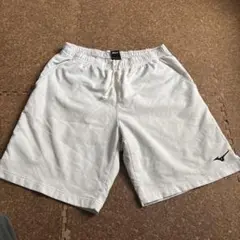 中古Mizuno ホワイト ハーフパンツsize L