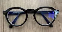 【発送は24日以降】Zoff クラウンパント型 ブラックフレーム メガネ