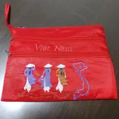 ベトナム刺繍ポーチ(2)