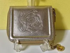 ロベルタディカメリーノ　コインケース　シャンパンゴールド　美品