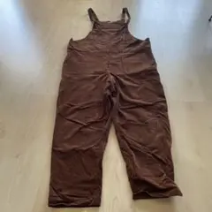 ハラダマニア　ブラウンオーバーオール