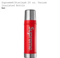 supreme stanley 水筒 Supreme Stanley 20 oz Vacuum Insulated Bottle Black Red F/W
