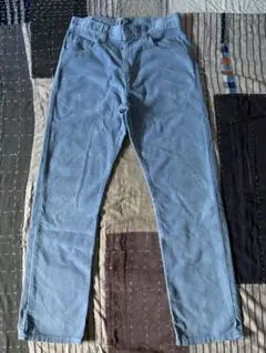 00s levi's 505 vtg コーデュロイ パンツ サックス 水色