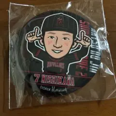 オリックス・バファローズ ガチャ　缶バッジ　西川選手