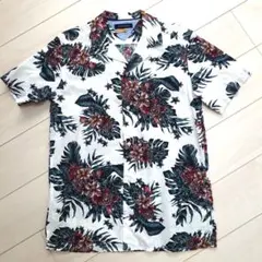 TOMMY HILFIGER 半袖アロハシャツ L