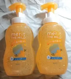 メリット ザマイルド 泡シャンプー ポンプ 金木犀の香り 540ml 2本セット
