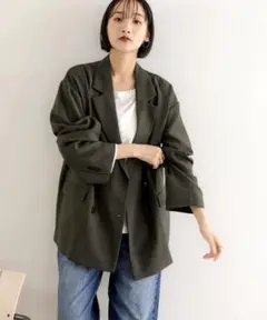 LOWRYS FARM ホップサックダブルジャケット