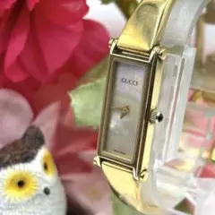 美品 グッチ GUCCI 2700 ワイヤー バングルウォッチ 腕時計 F857