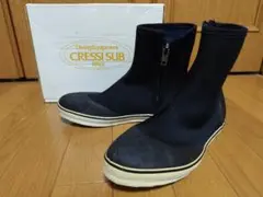 ダイビングブーツ 26cm CRESSI SUB ITALY 黒