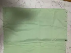 ミントグリーン スカラップエッジ ドレープカーテン