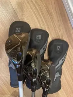 超美品！最新！PXG 0311 BLACK OPS ユーティリティ　3本セット
