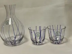 北一硝子 徳利 お猪口 ガラス製 キタイチガラス　kitaichiglass