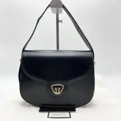 GUCCI ボックス カーフレザー ショルダー インターロッキング フォーマル