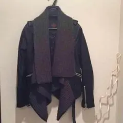 ダブスタ レザーライダースジャケット 36