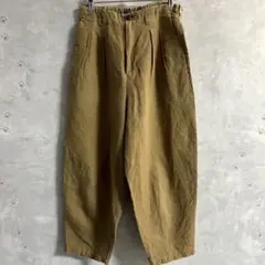 リネン和紙 OUVERT ウーヴェル ワイドイージーパンツ