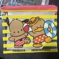 スシロー　はぴたんぶい　ファスナーポーチ