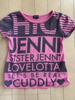 SISTER Jenni ピンク Tシャツ グラフィックプリント 120cm