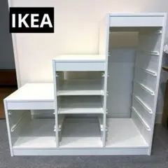 IKEA　トロファスト　階段状棚 TROFAST トロファスト フレーム, ホワイト, 99x44x95 cm - IKEA