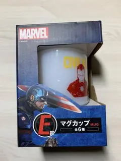 marvel Happyくじ E賞 マグカップ アイアンマン