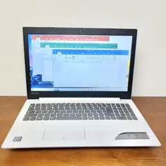高年式で綺麗!さわやかな白/MicrosoftOfficeが使える/Lenovo