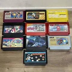 * ファミコン カセット 10本 まとめ売り ソフト