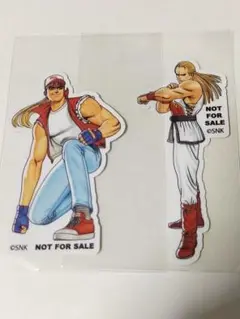 テリー　アンディ　餓狼伝説　KOF　SNK　ステッカー　特典