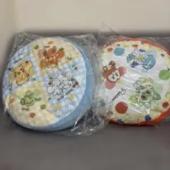 ポケモン リバーシブルクッション 2個セット　新品未開封タグ付き