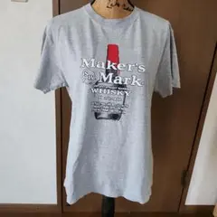 【値下げ】Maker's Mark グレー色　 Tシャツ