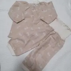 育児工房 パジャマ 80 ガーゼ オーガニックコットン