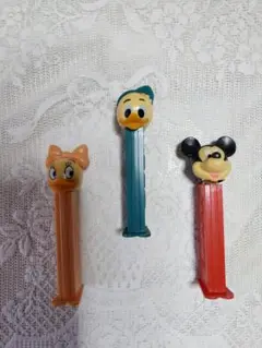 PEZ ミッキー・ドナルド・デイジー ペッツディスペンサーセット
