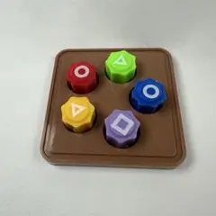 コンギ イカゲーム 5個 並べる台付き プラスチック製 1