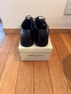 Yumi sienne ブラック革靴 26.5cm
