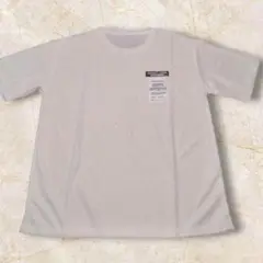 ホワイト✨ビッグサイズTシャツ メンズ半袖 カジュアル クルーネック M