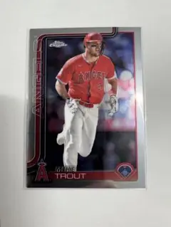 Mike Trout Angels ToppsChrome 2025