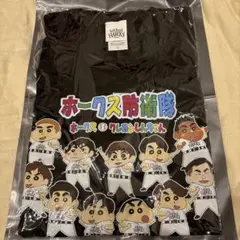 【新商品】ホークスクレヨンしんちゃんコラボホークス防衛隊TシャツLサイズ　黒